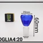Chén Crystal Blue M-18mm