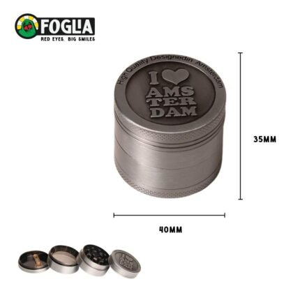 Grinder Amsterdam 2 Silver