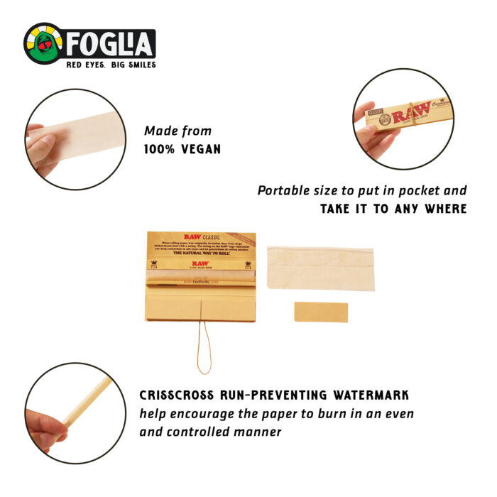 Raw connoisseur classic paper tips 2