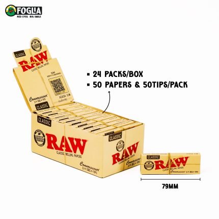 RAW CONNOISSEUR 1-1/4 PAPERS + TIPS - Tệp